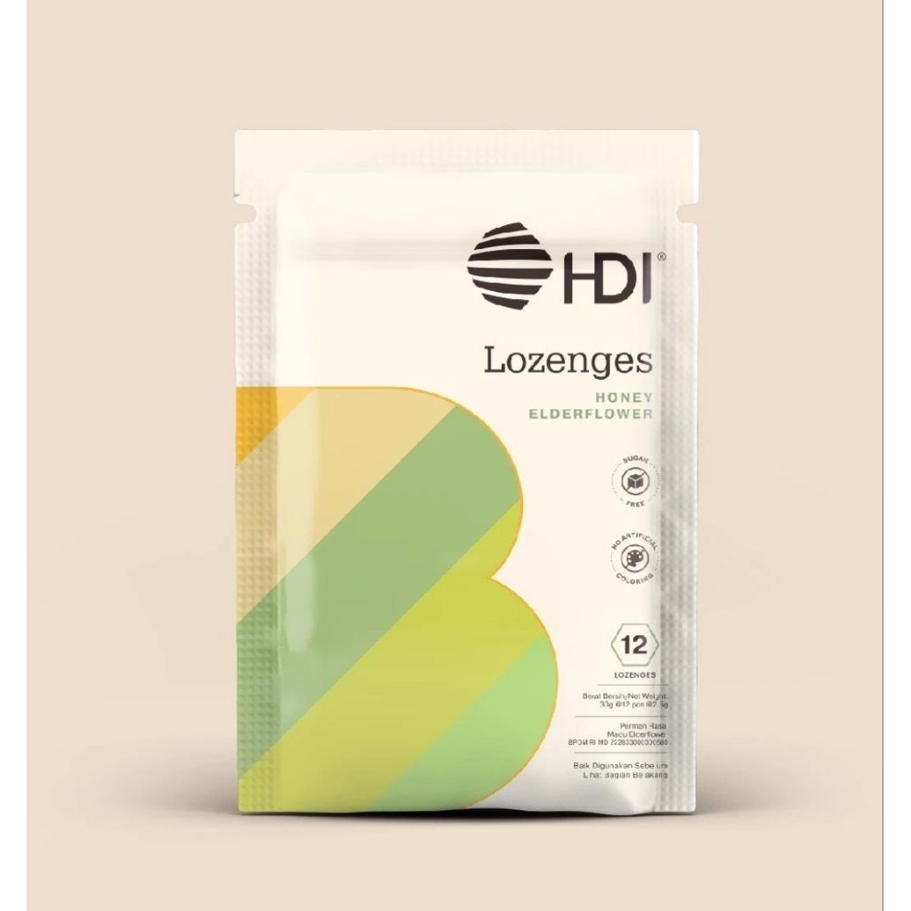 PROLIZ LOZENGES RASA ELDERFLOWER HDI