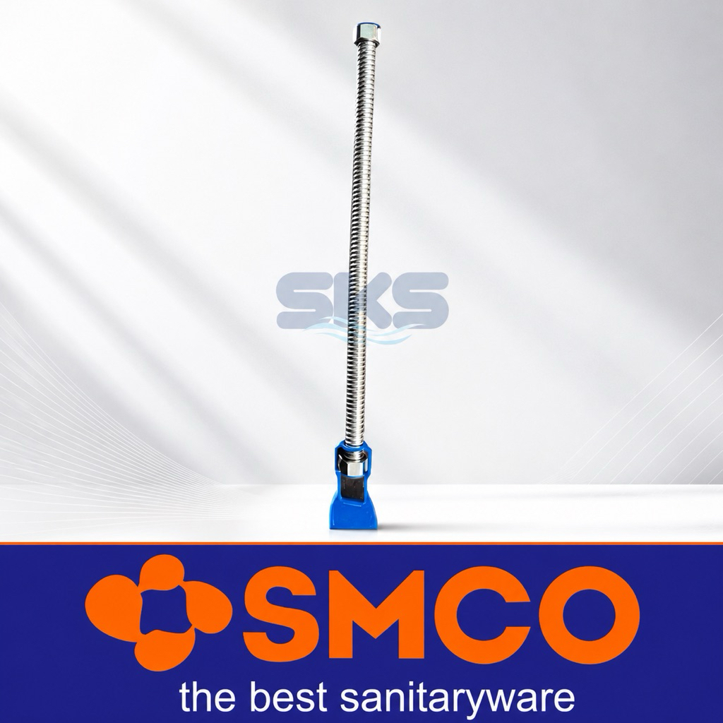 Fleksibel Kaku Air Panas Water Heater Pemanas Air Kamar Mandi Stainless Steel 30cm 40cm 50cm 60cm YS