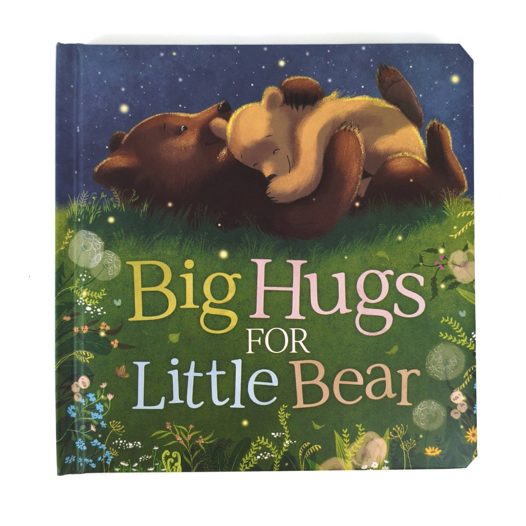ORIGINAL Igloo Books Big Hugs For Little Bear - Mini Padded Story Book - Leon Books