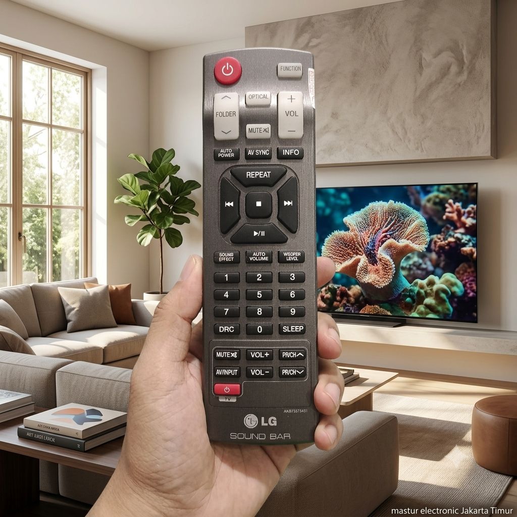 REMOTE REMOT LG SOUND BAR AKB73575431 ORIGINAL ASLI LG SOUNDBAR