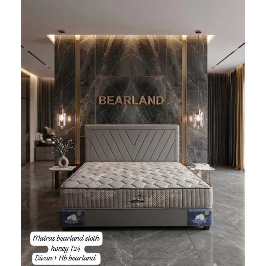Springbed Bearland SLOTH HONEY terlaris uku 160 & 180