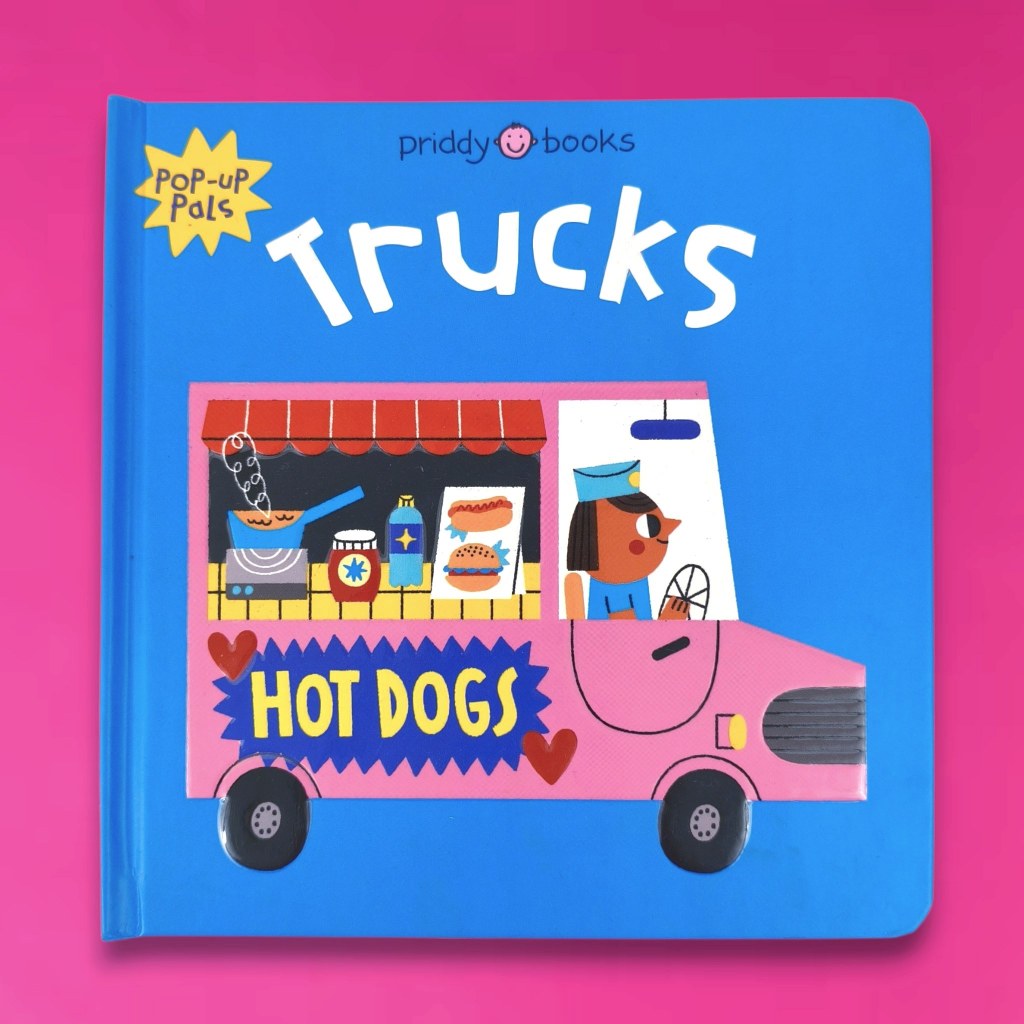 ORIGINAL Priddy Books Pop-Up Pals Trucks - Padded Board Book - Leon Books