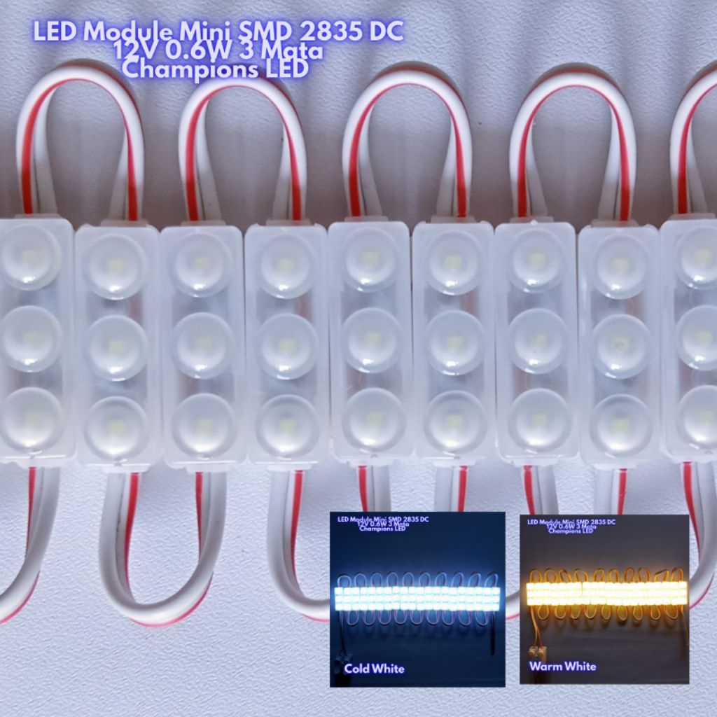 LED Module SMD 2835 Mini 3 Mata DC 12V