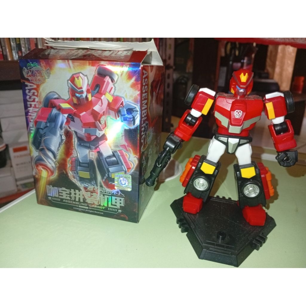 ACTION FIGURE. FIGURE SET. HELLO CARBOT. FIRE ALARM KING DRIVER