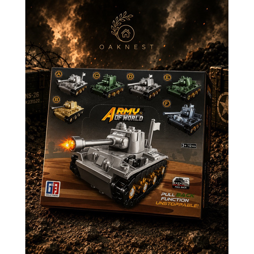 Lego Tank - Mainan edukasi Anak