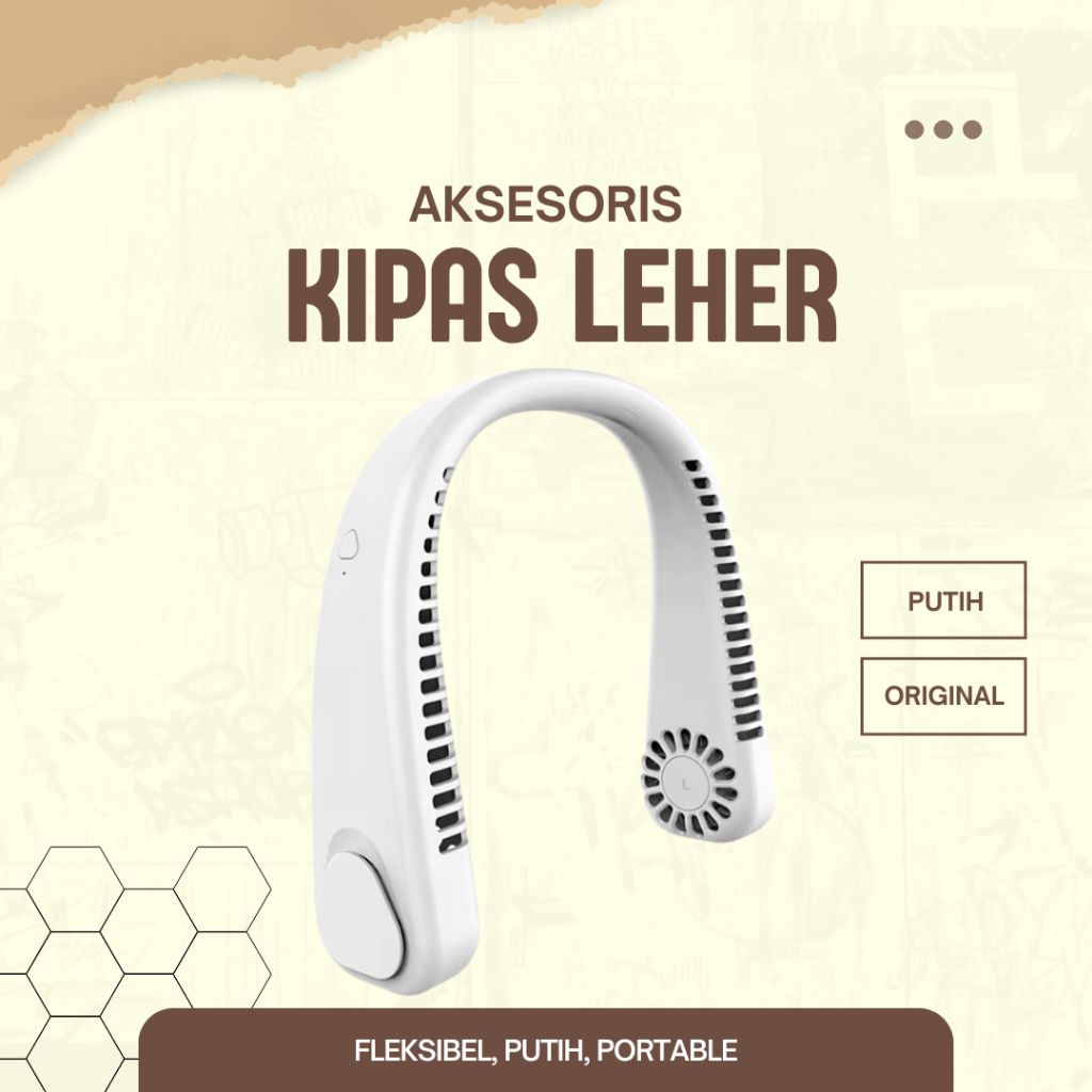 Kipas Leher Portable