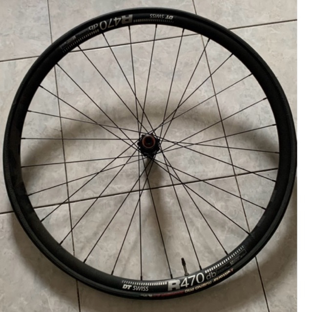 Wheelset DT Swiss R470 Copotan dari sepeda baru XD/XDR + Ban Luar