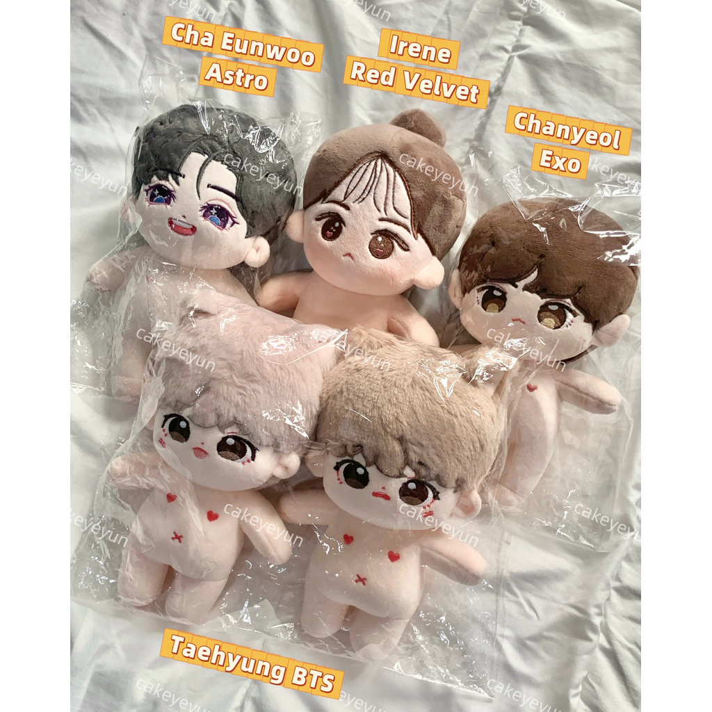 [DOLLS SALE #3] doll 20cm taehyung V bts chanyeol exo irene red velvet cha eunwoo astro boneka