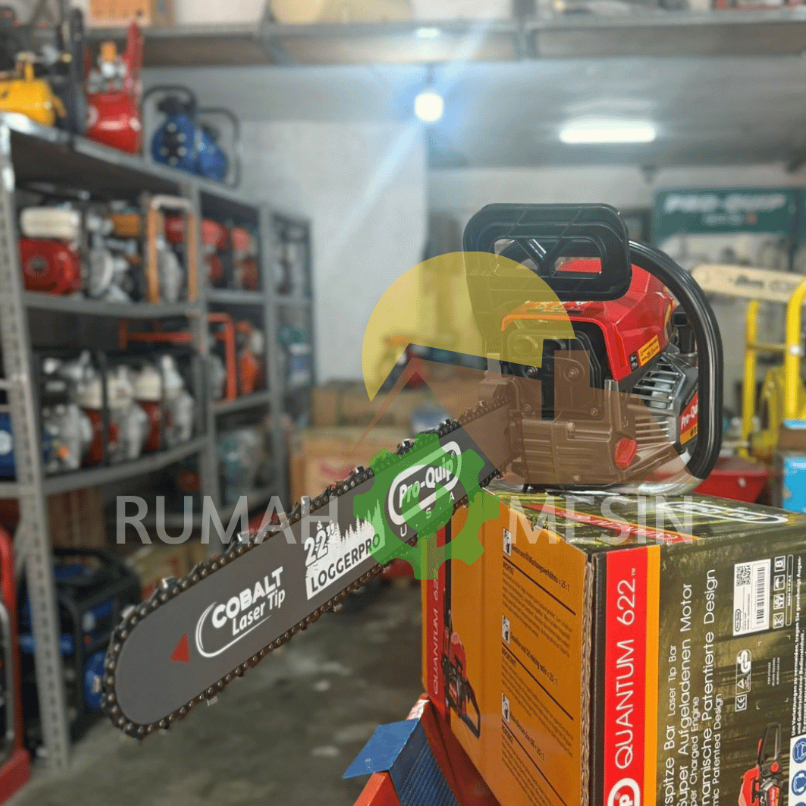 Chainsaw Mesin Gergaji Kayu Mesin Senso Proquip Quantum 622 Bar Laser/ 22 Inch Chainsaw Proquip 36In