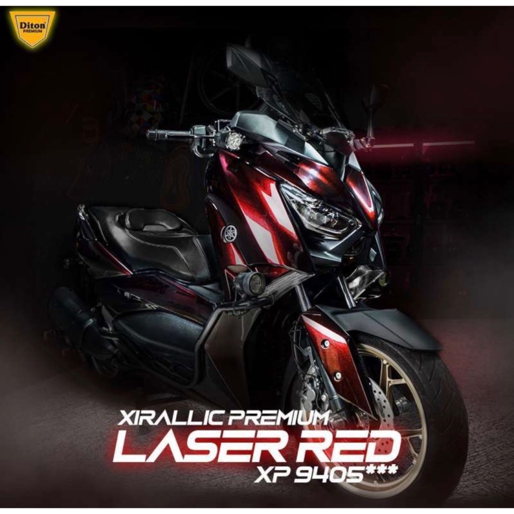 Laser Red Diton Premium Merah Pilox Diton Premium Paket Laser Red || Cat Semprot Body Motor Velg Mot