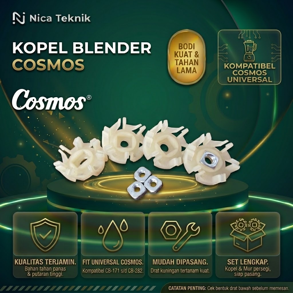 KOPEL COSMOS/Kopel Blender Cosmos gear Plastik Blender Cosmos