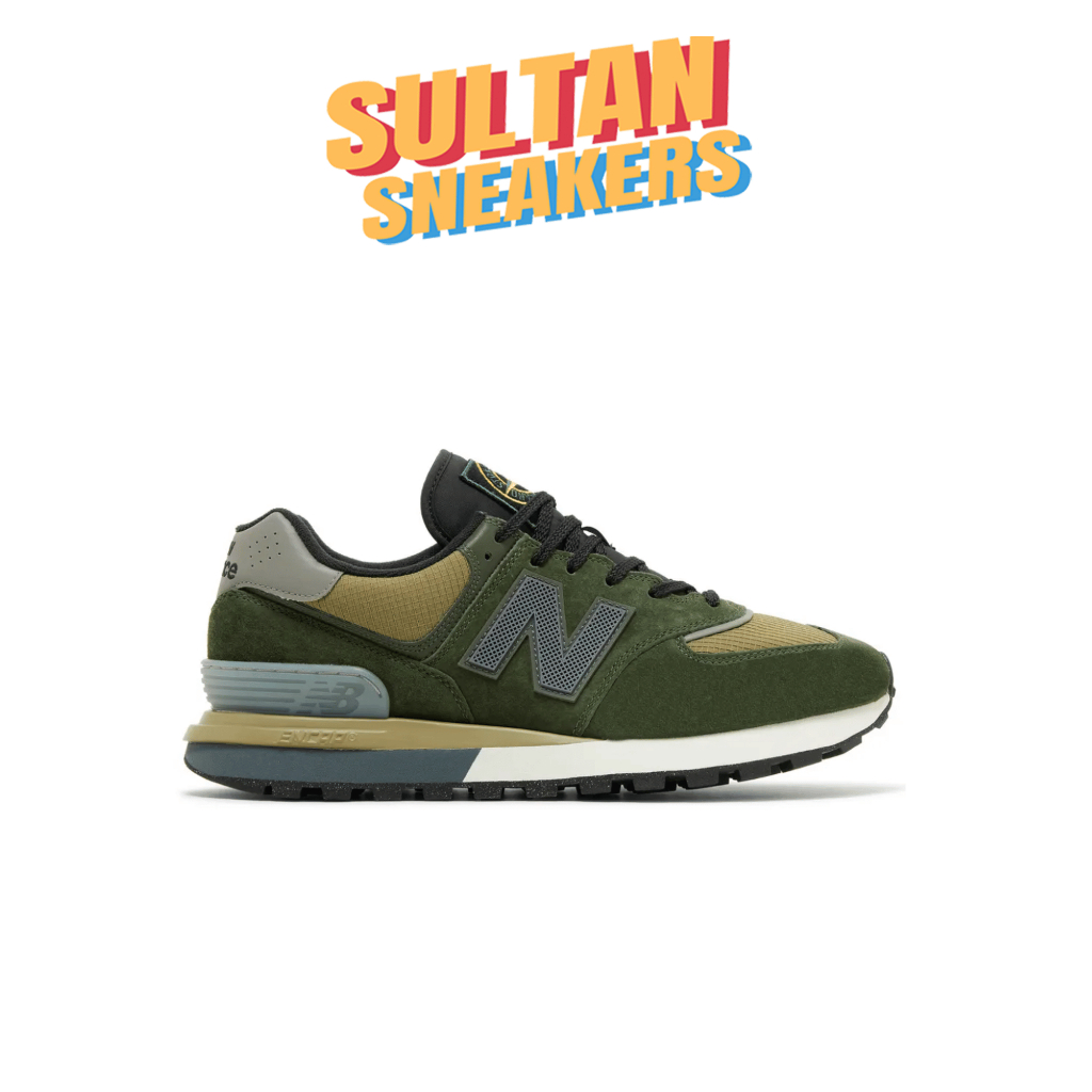 Sepatu Sneakers NB 574 x Stone Island Dark Green U574LGIL 100% BNIB - KING OF SULTAN