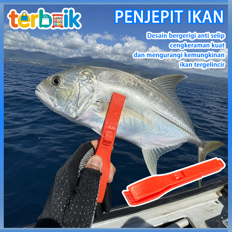 Alat pengontrol ikan, penjepit ikan yang tidak akan membahayakan ikan.