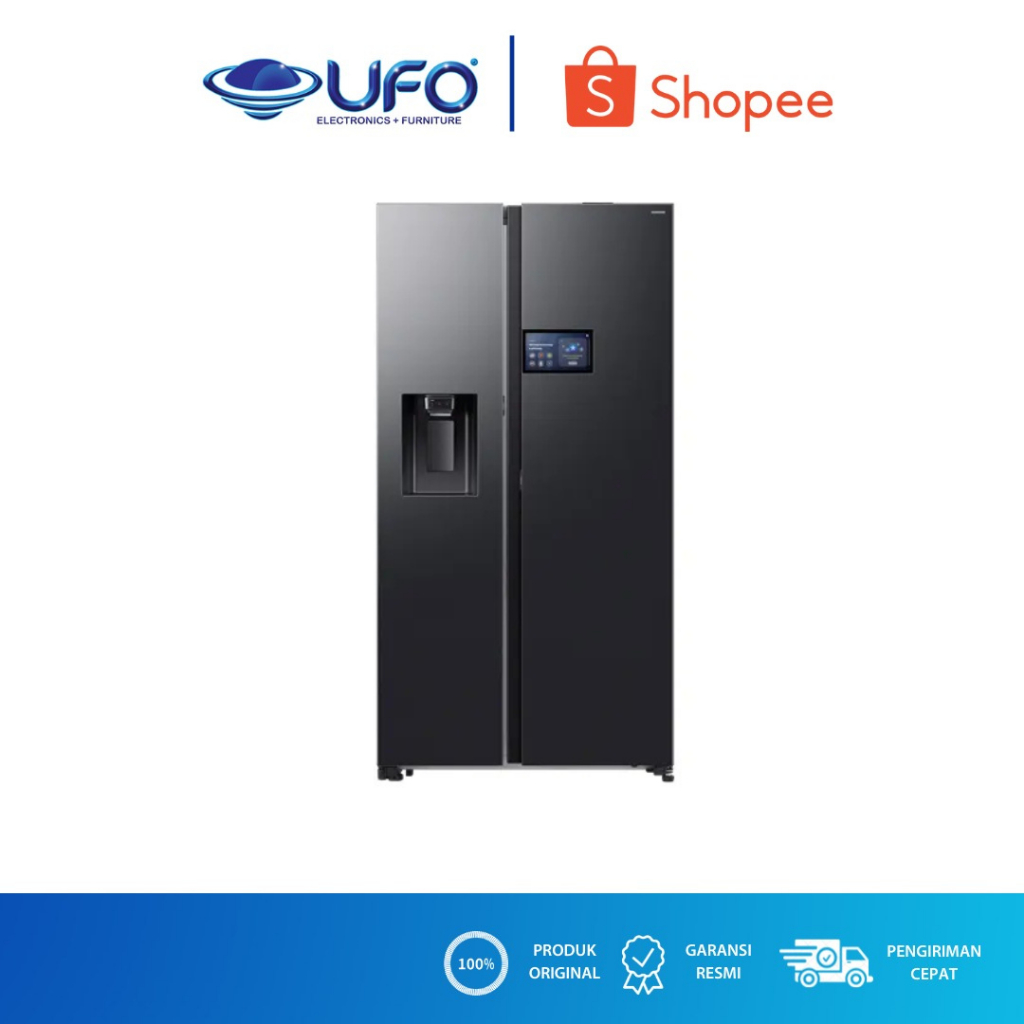SAMSUNG KULKAS SIDE BY SIDE WITH DISPENSER 660 LITER RS70F65KNFSE