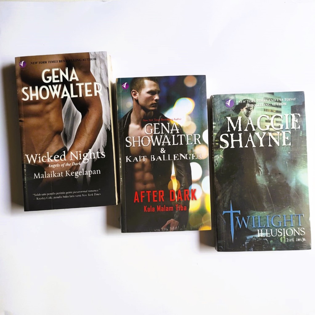 Novel Seri Paranormal Romance Banyak Judul SALE