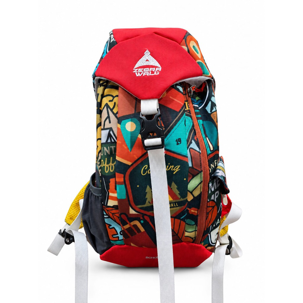 Tas Anak Zebra Wall 10L Schoolbird Tas Sekolah Anak Lucu Ringan TK SD