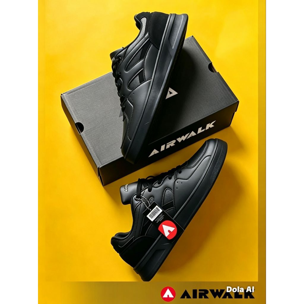 sepatu sekolah anak hitam polos  full black