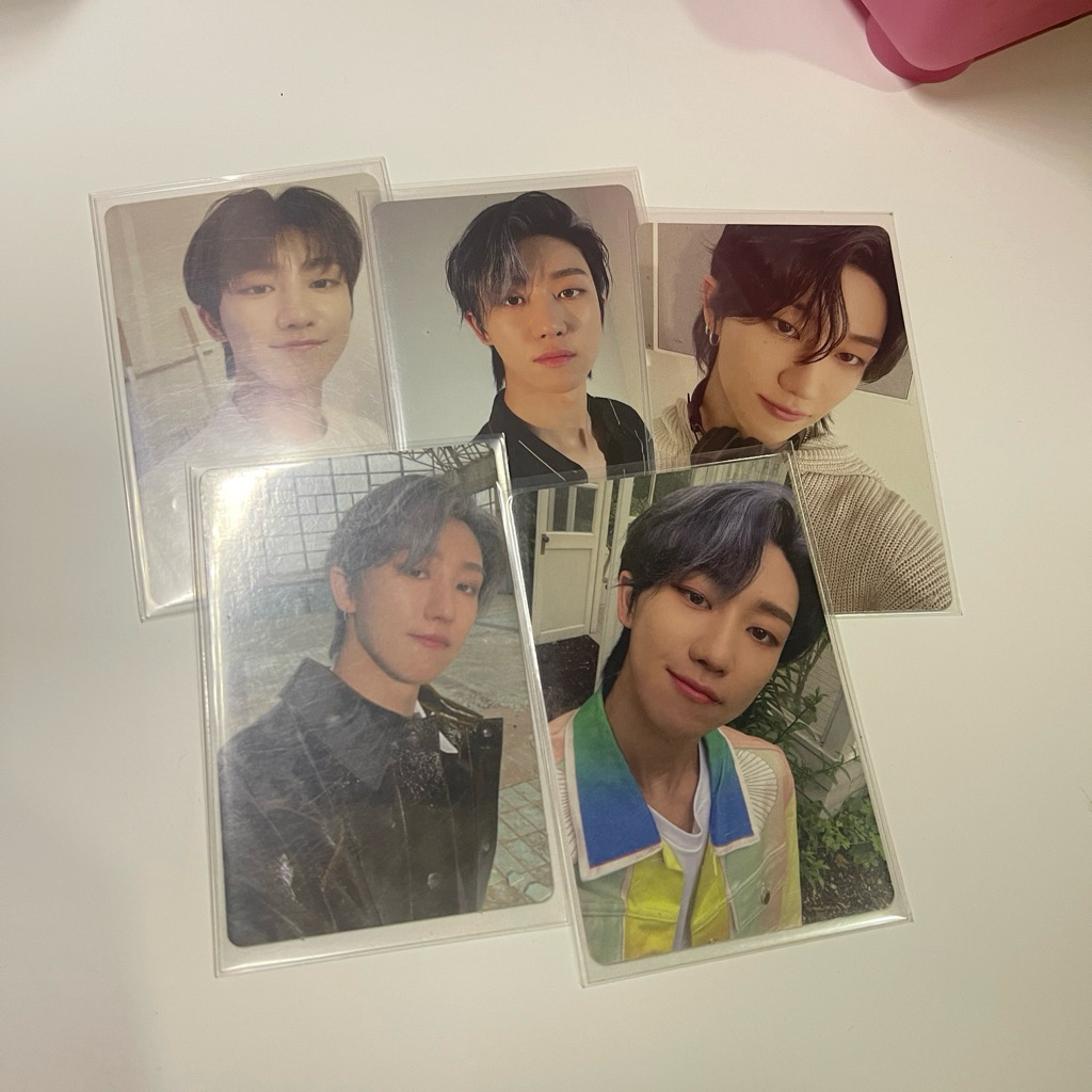 jual photocard pc official minghao the8 seventeen all wts
