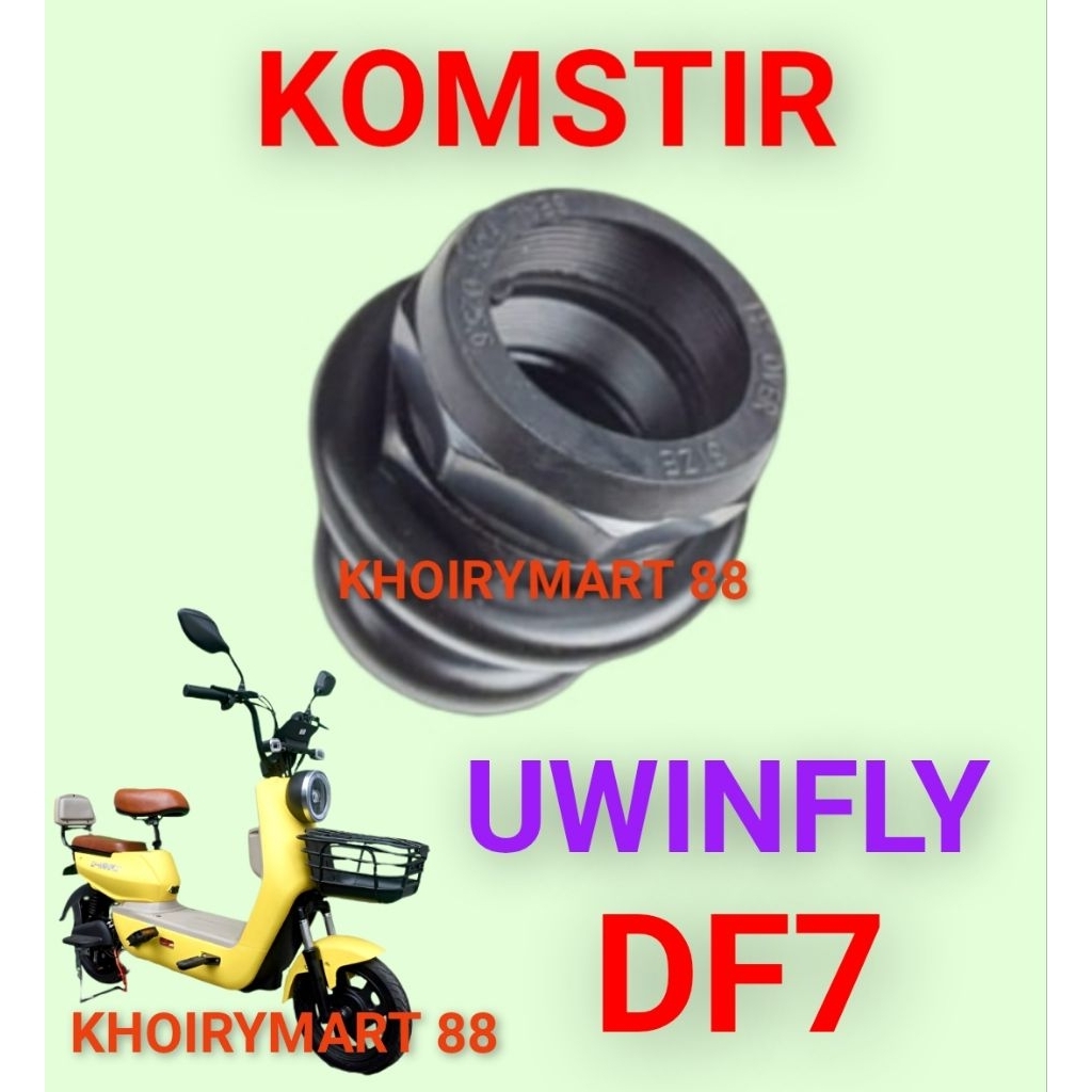 komstir uwinfly df7 kones headset komfork sepeda listrik uwinfly df7