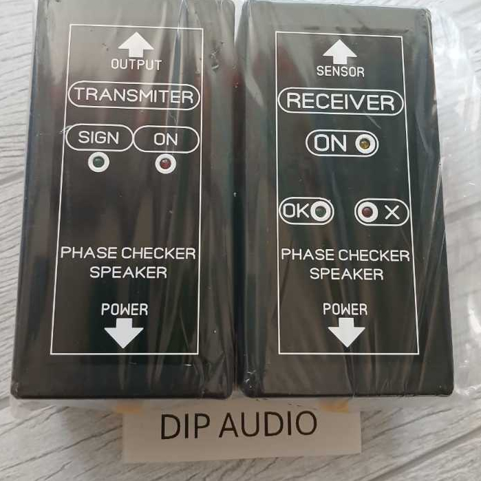 Cek Phase Speaker 1 set polarity checker speaker/phase checker speaker