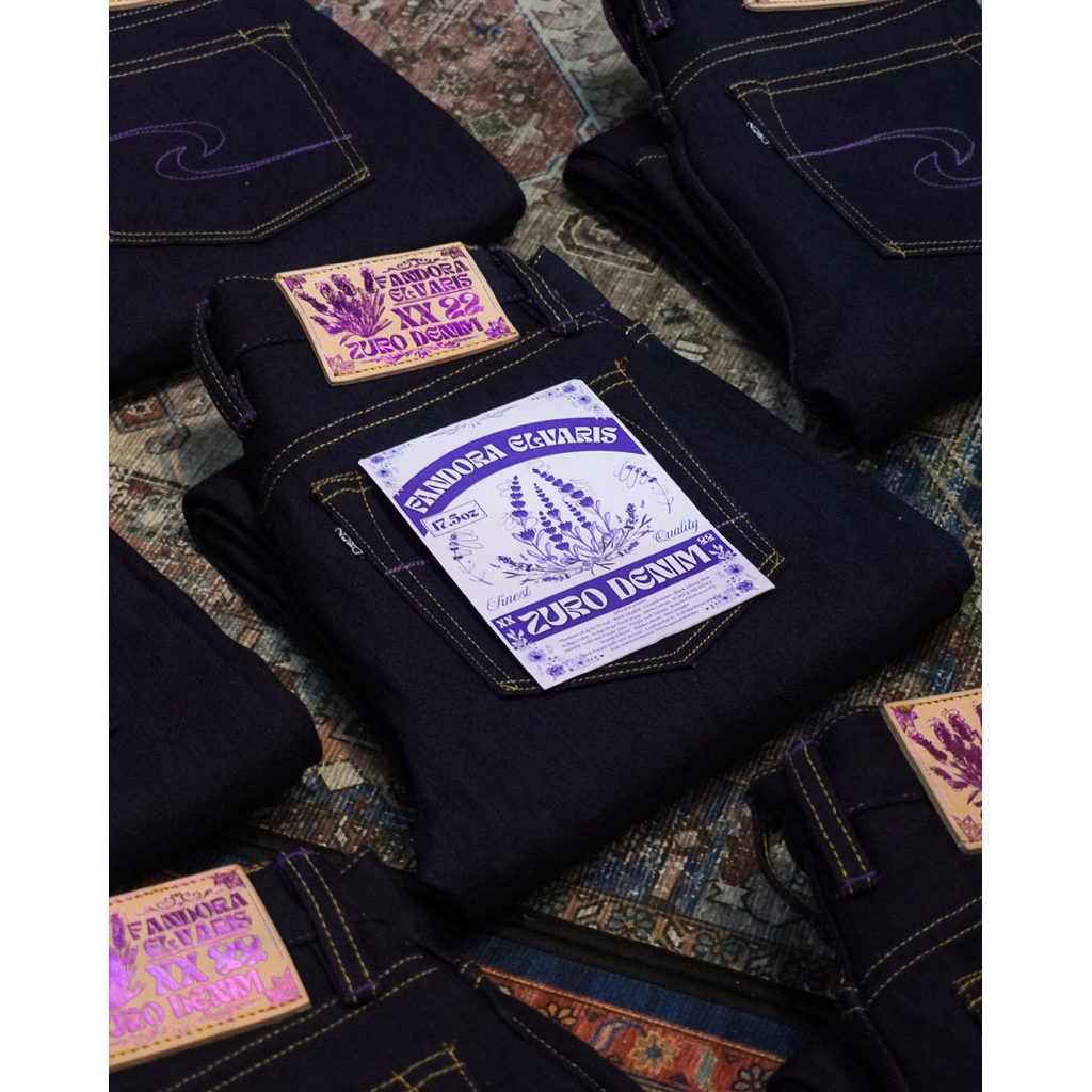 ZURO DENIM - Fandora Elvaris 17,5oz Selvedge Denim