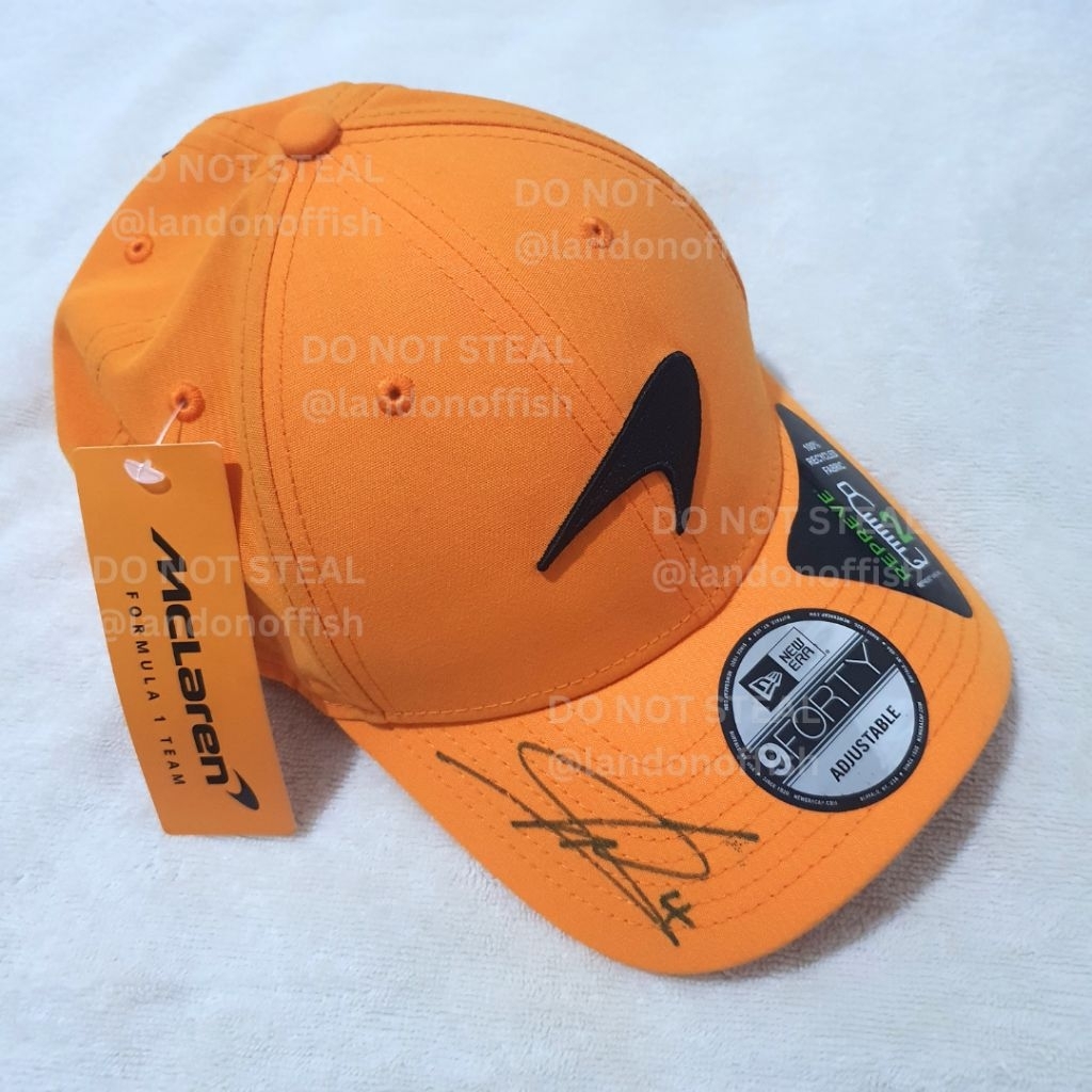 Lando Norris Signed Cap McLaren F1 Formula 1