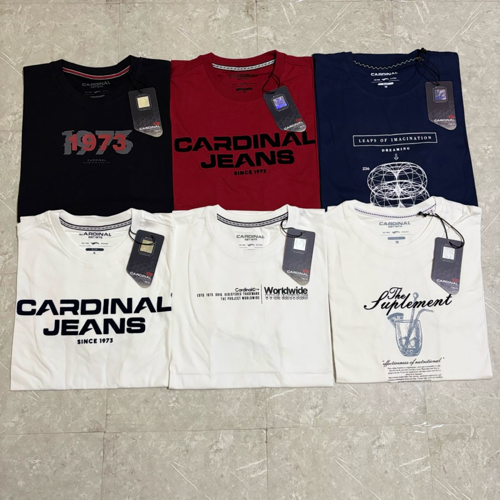 kaos cardinal pria original