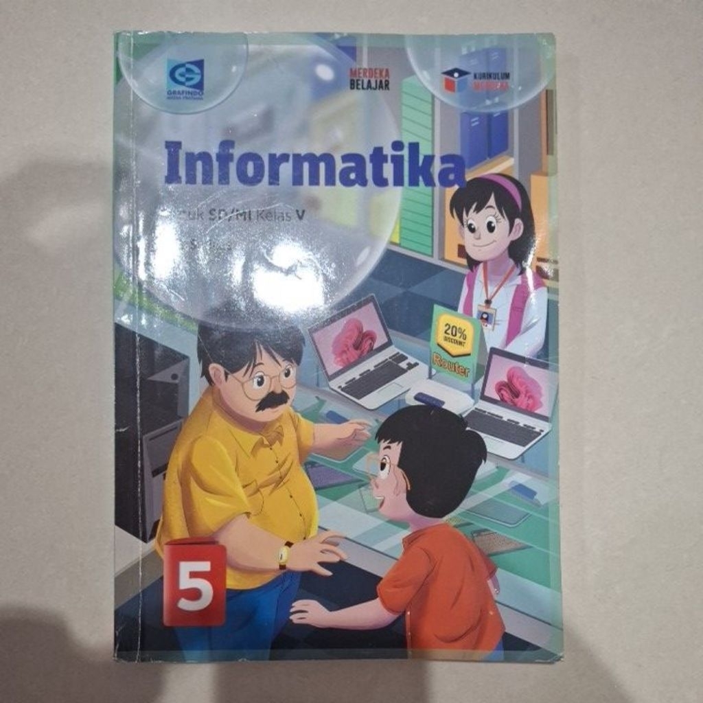 Buku Informatika Kelas 5 Kurikulum Merdeka Original