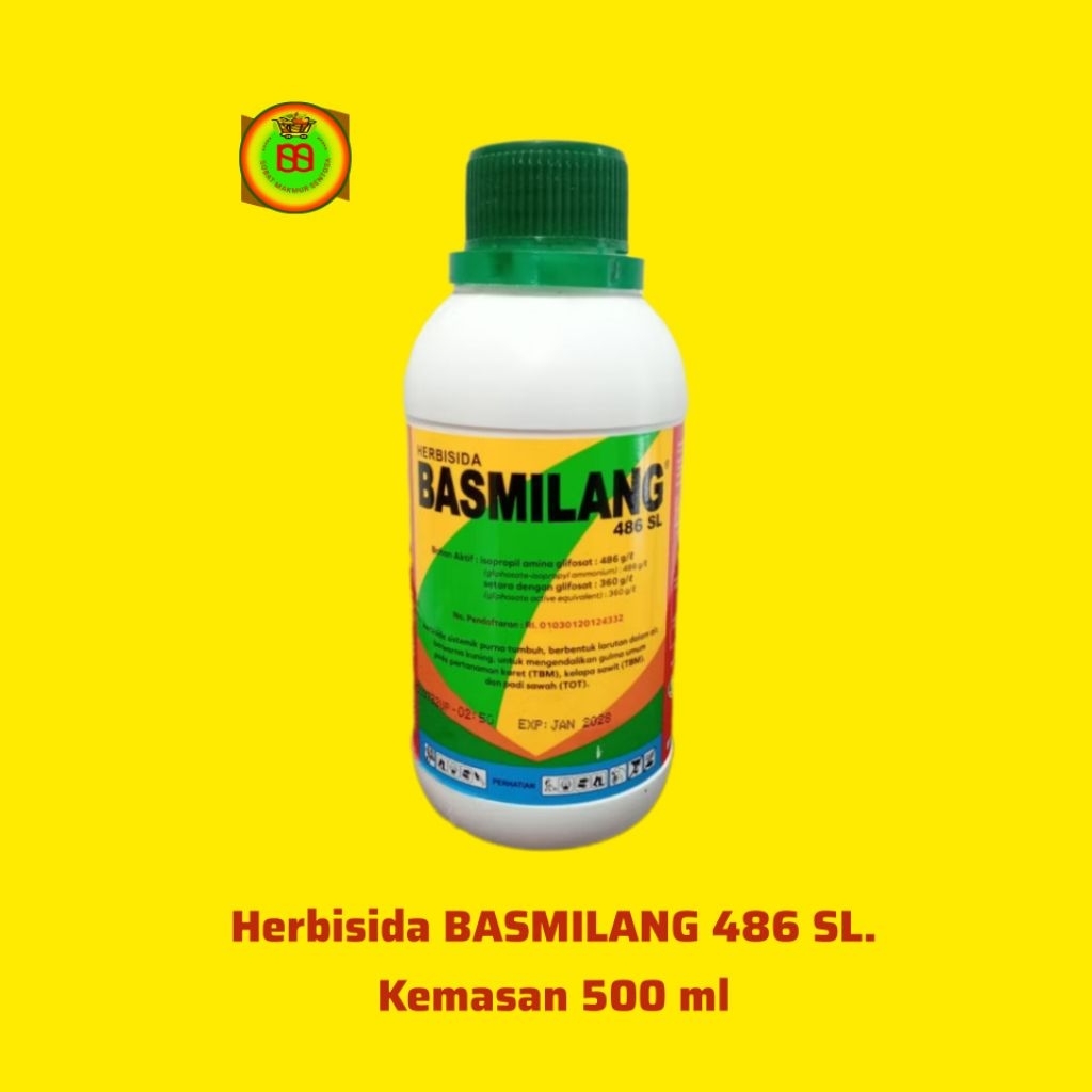 Herbisida Basmilang 486 SL kemasan 500 ml