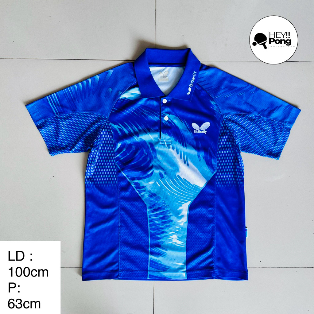 Jersey Pingpong Butterfly Original / LD 100 cm Panjang 63 cm(B3KAS)
