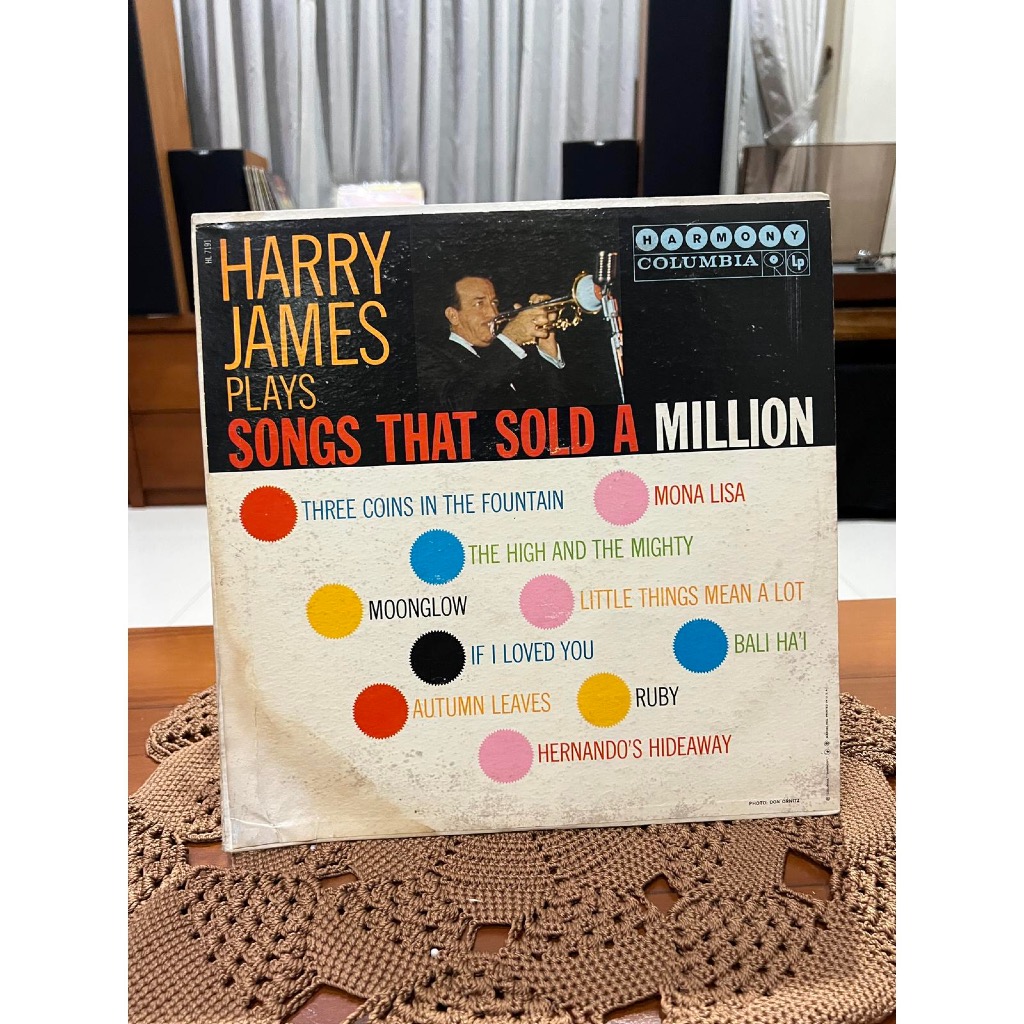 Harry James – Harry James Plays Songs That Sold A Million - Vinyl Record / Piringan Hitam
