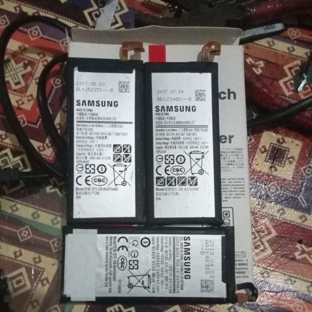 batre samsung j5 prime original