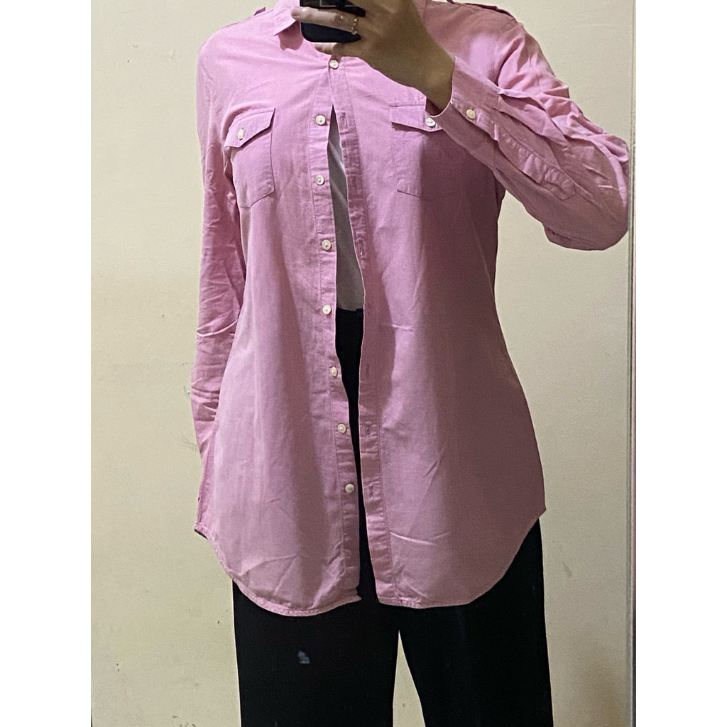 preloved kemeja linen