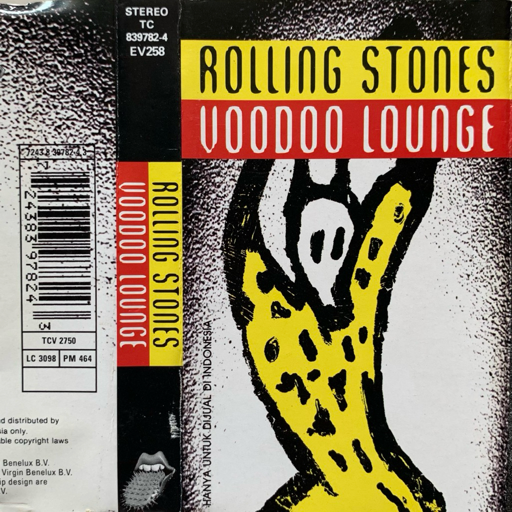 Kaset Pita Rolling Stones - Voodoo Lounge (1994 Virgin Records)