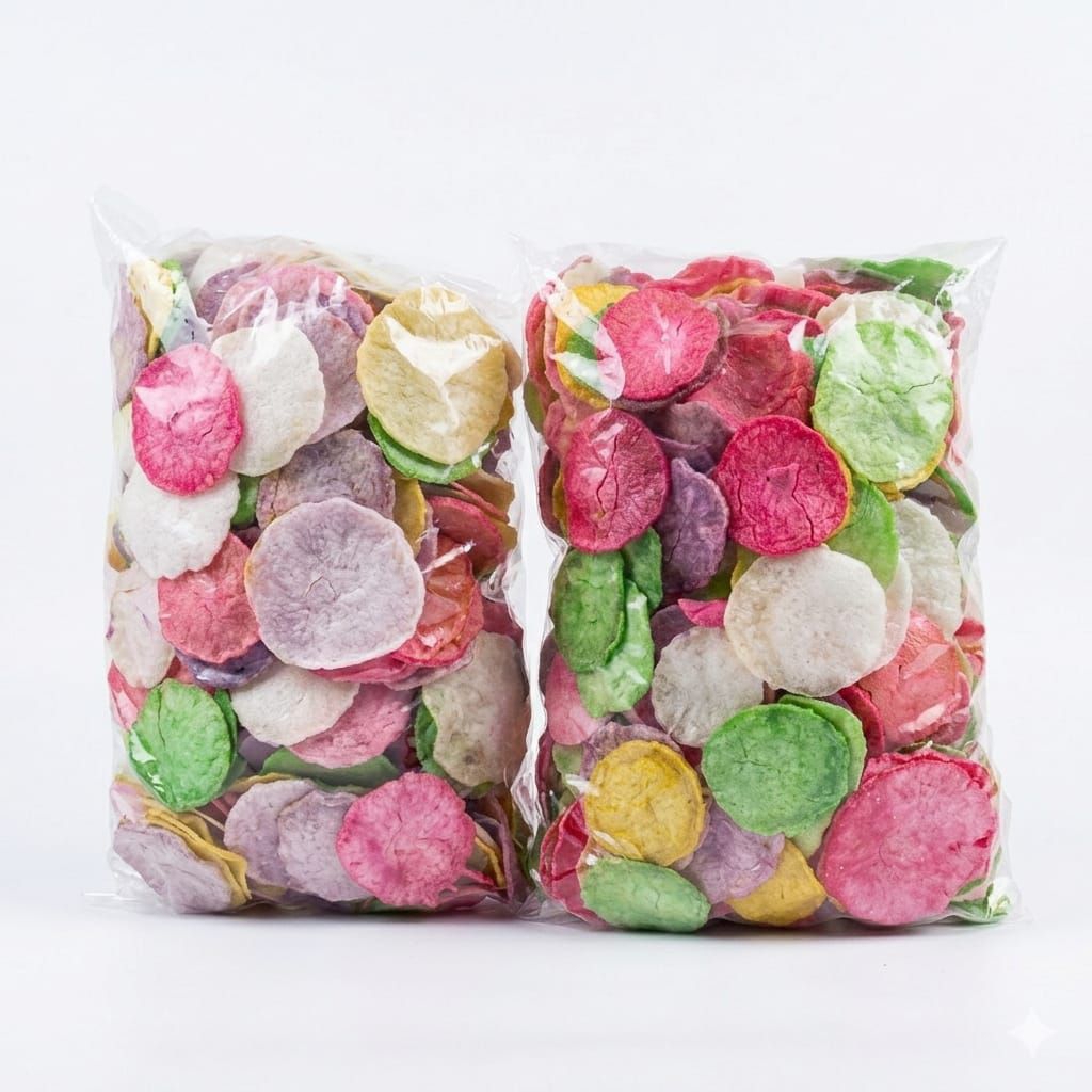 1/2kg kerupuk Aci lakar mentah balendrong khas bandung rancaekek
