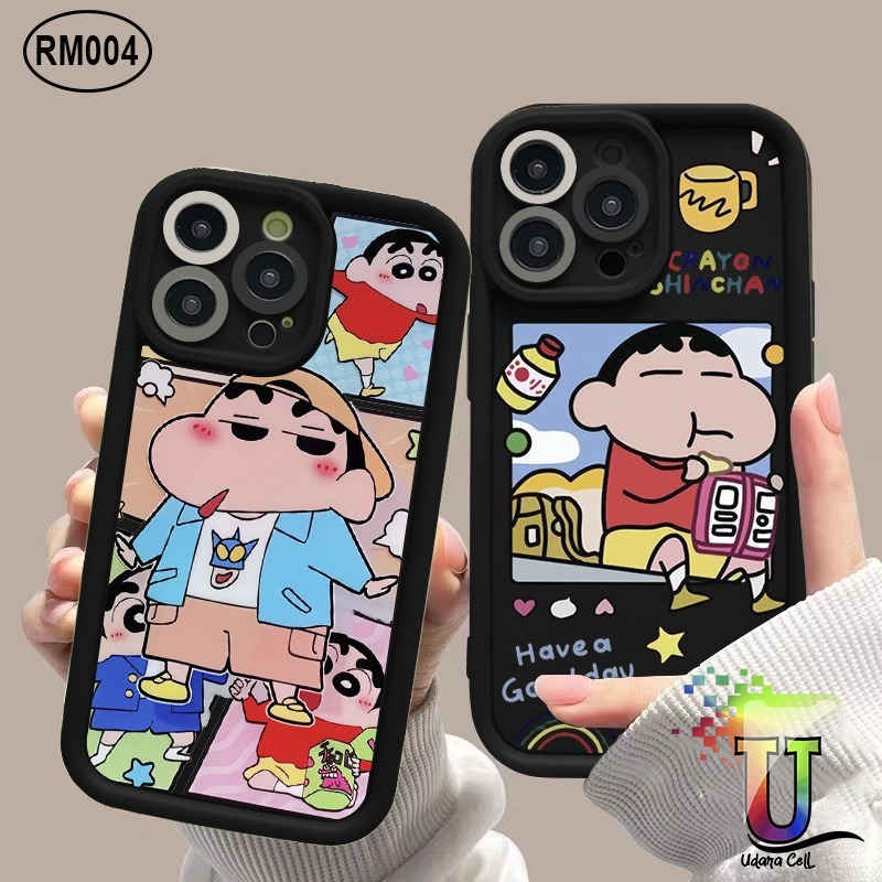 Case Custom Motif Sh1nCh4n Request Gambar Nama Couple Softcase Casing Hp
