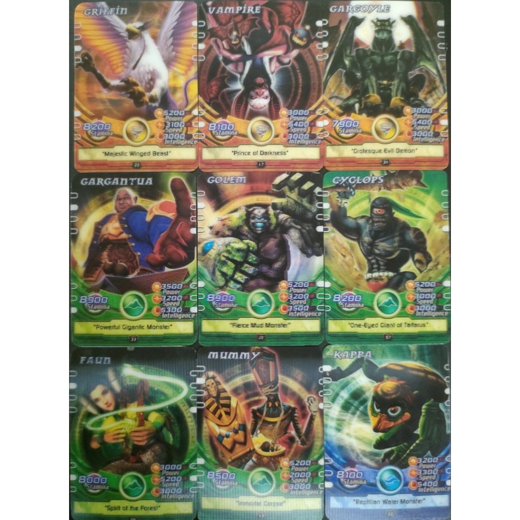SALE SET 35PCS KARTU MYTHICAL LORDS