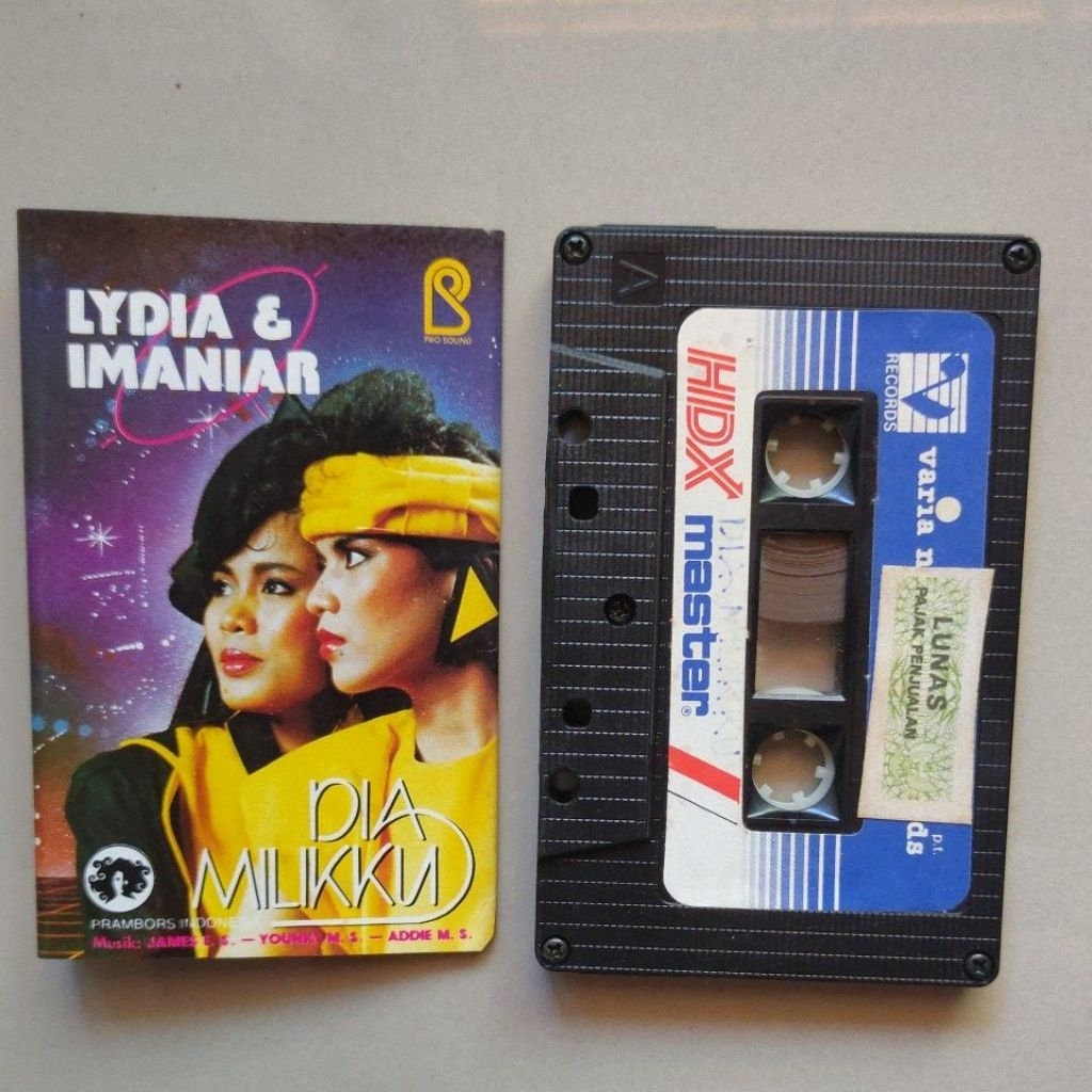 kaset pita LYDIA & IMANIAR "dia milikku"