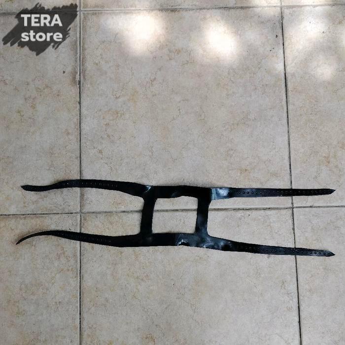 head harness head strap anaestesi karet hitam