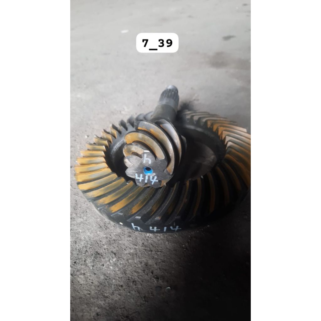 gear set gardan avanza grandmax rush ratio 7x39 original