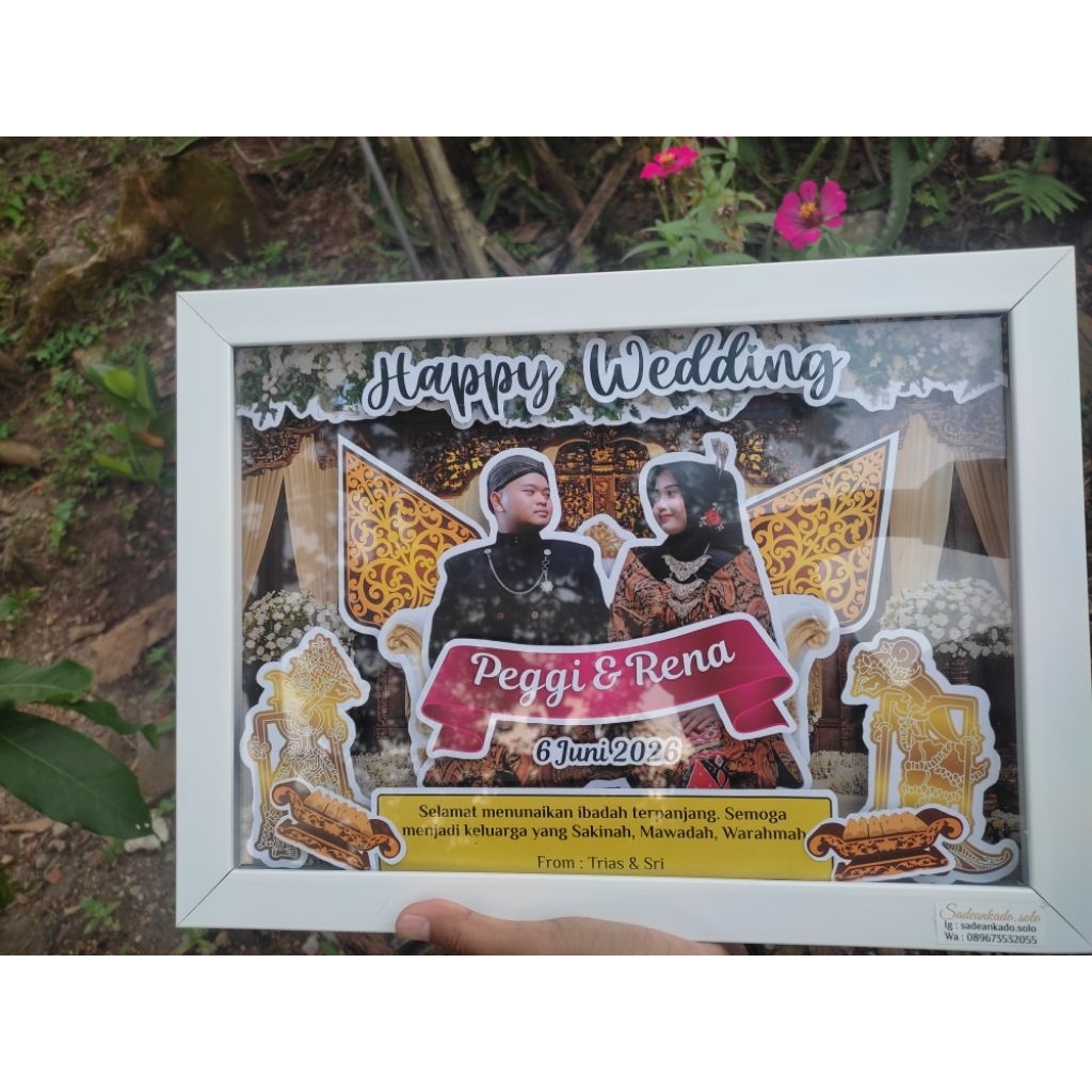 SCRAPBOOK POP UP FRAME 3D