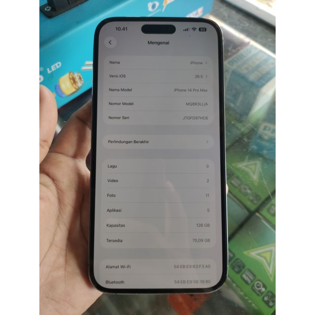 Iphone 14 PRO MAX 128 INTER