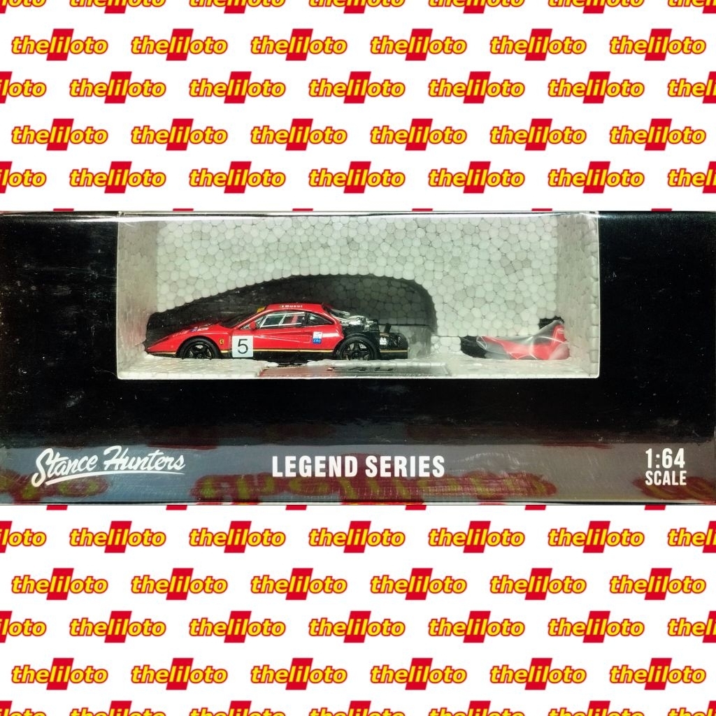 STANCE HUNTERS FERRARI F40 LM GT ADVAN 50TH ANNIVERSARY STEFANO BUCCI LEGEND SERIES LIMITED EDITION