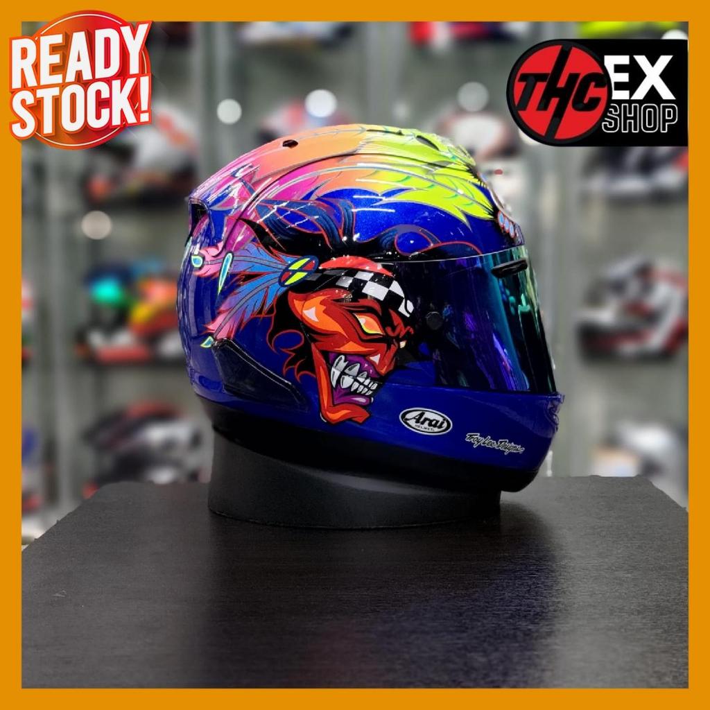 ARAI RX7X RUSSEL BLUE SIZE M 2ND SECOND FULL FACE HELMET