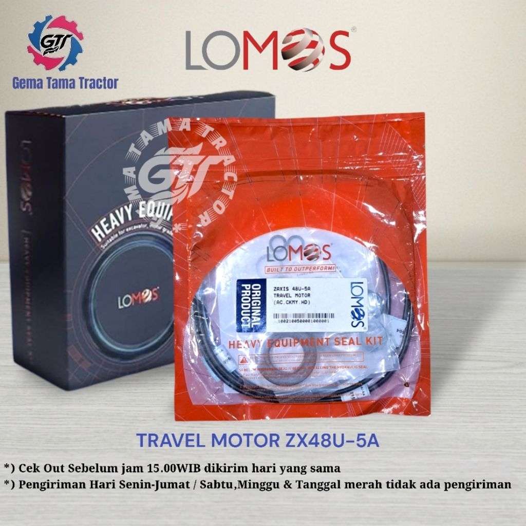 LOMOS - Seal kit Travel Motor Zaxis48U-5A, Zaxis 48U/ Seal Motor travel Final Drive untuk Hitachi Za