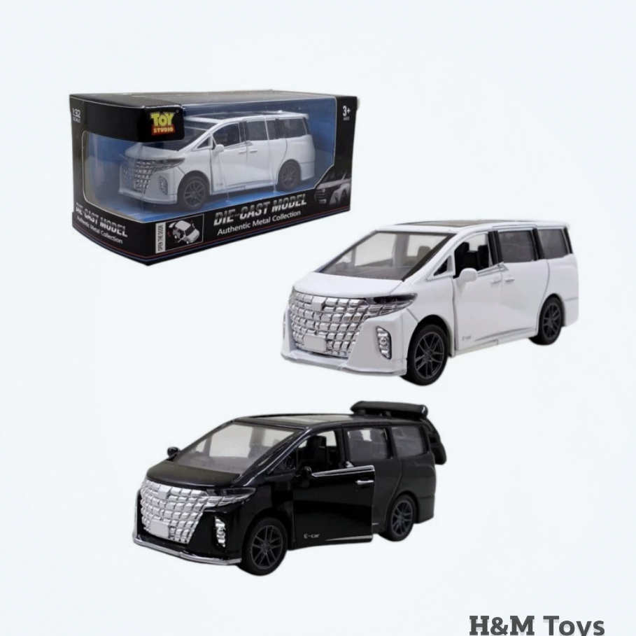 Diecast Mobil Alphard Mainan Diecast NEW Alphard Model Skala 1:32 Miniatur Alphard Diecast Alphard
