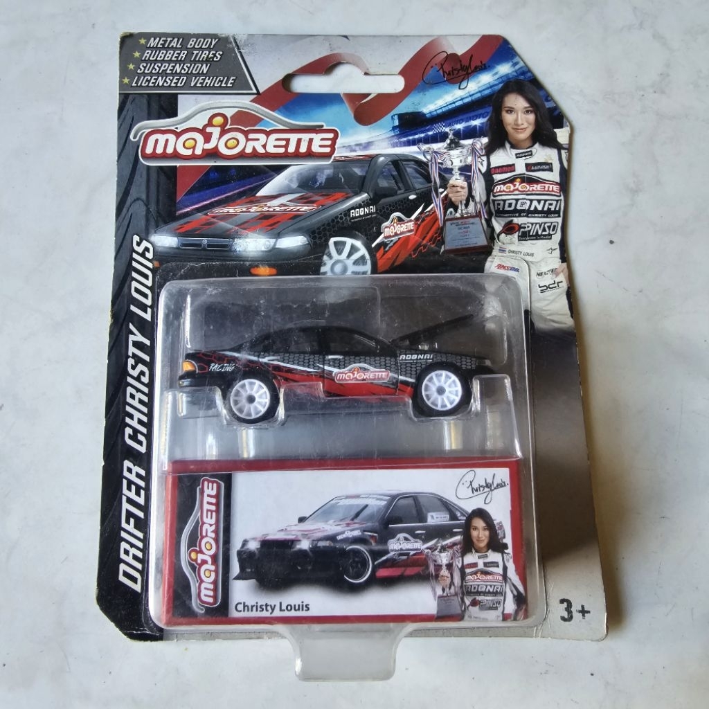 majorette nissan cefiro ban karet diecast