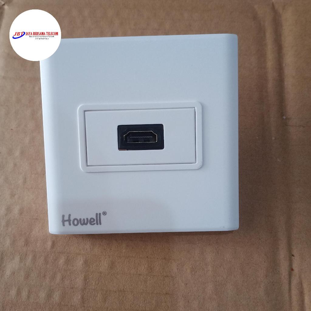 HDMI outlet 1 lubang/stop kontak HDMI 1 hole/outlet HDMI 1 gang