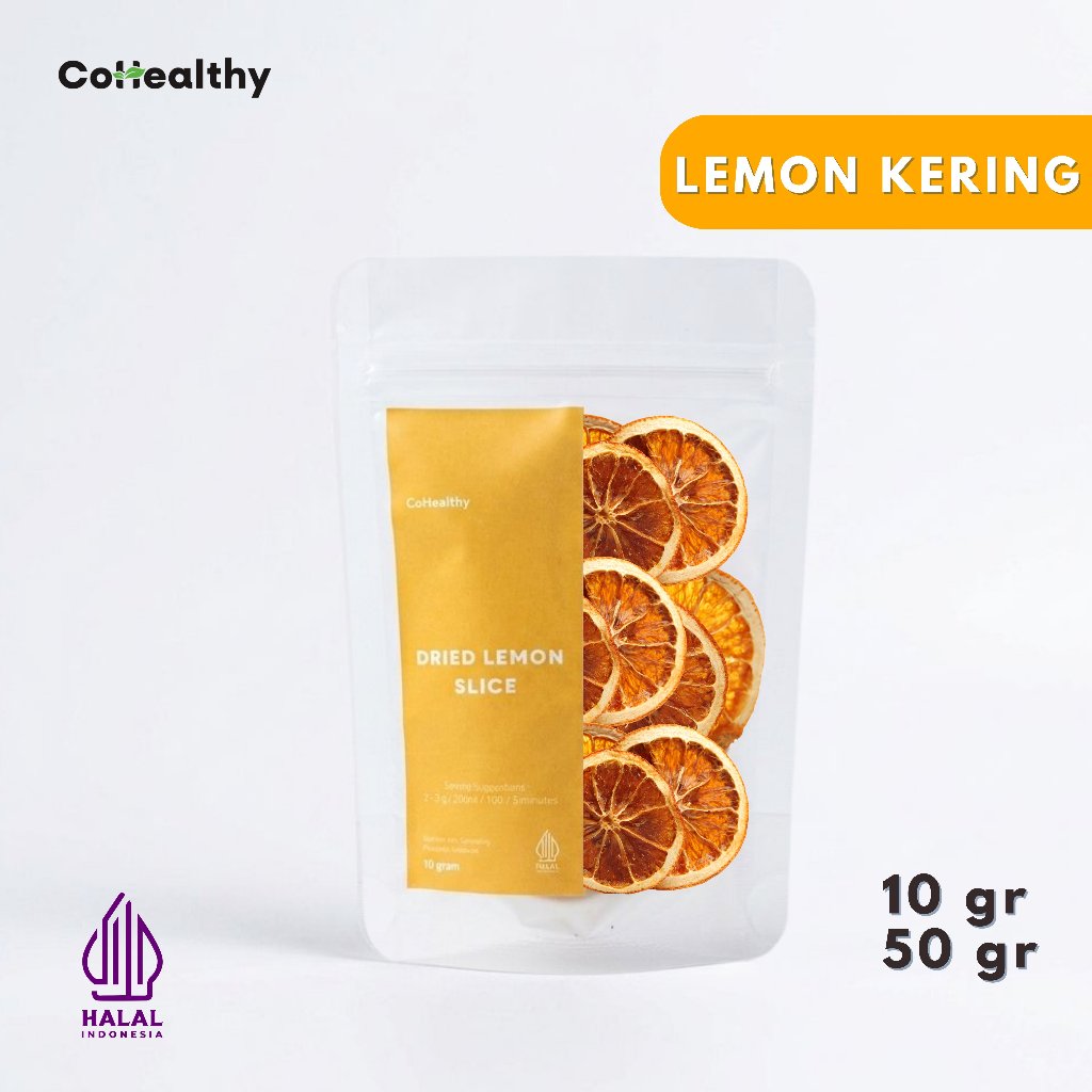 CoHealthy - Lemon Kering / Dried Lemon Slice 10 gram