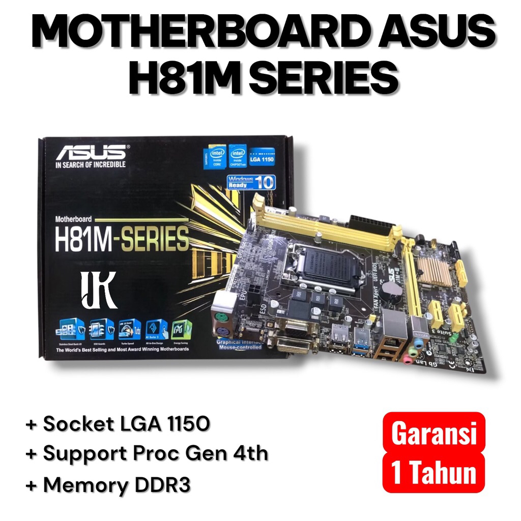 MOTHERBOARD ASUS H81M SERIES